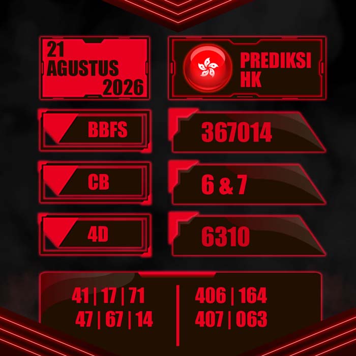 result Toto HONGKONG 21-Aug-2026