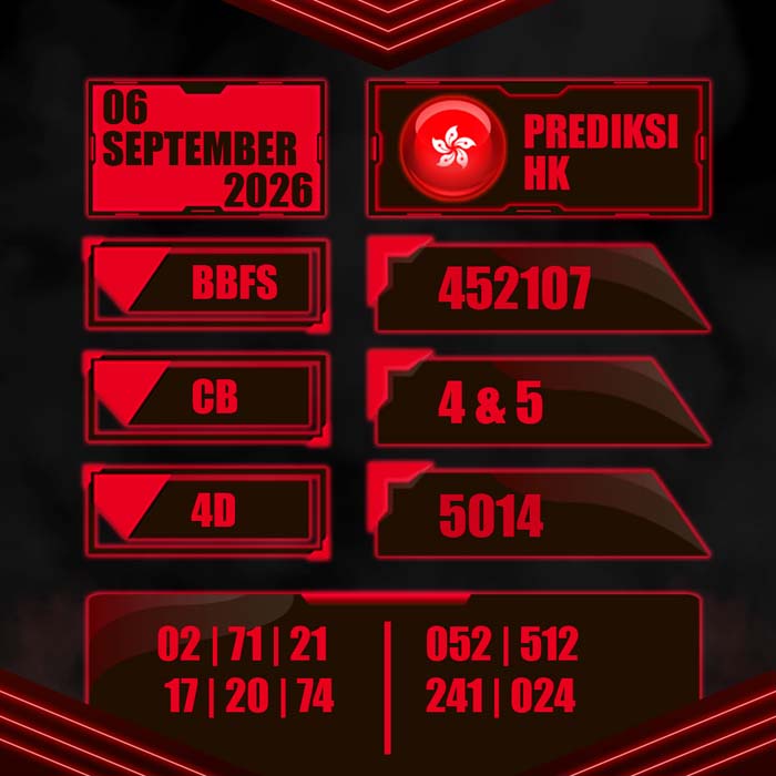 result Toto HONGKONG 6-Sep-2026
