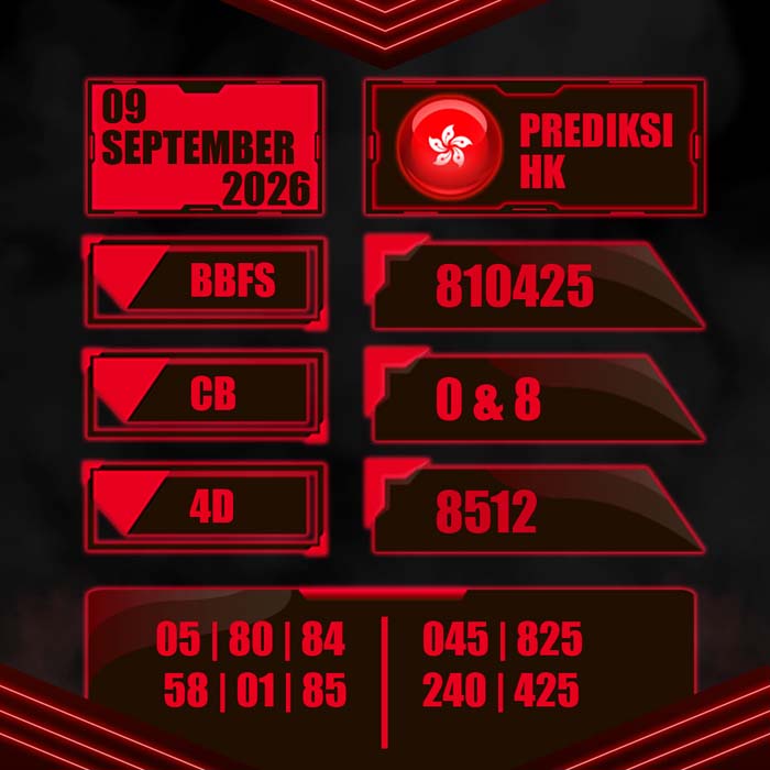 result Toto HONGKONG 9-Sep-2026